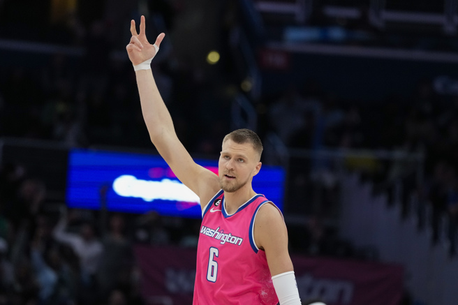 波尔金吉斯下赛季转战塞尔提克。（美联社资料照）