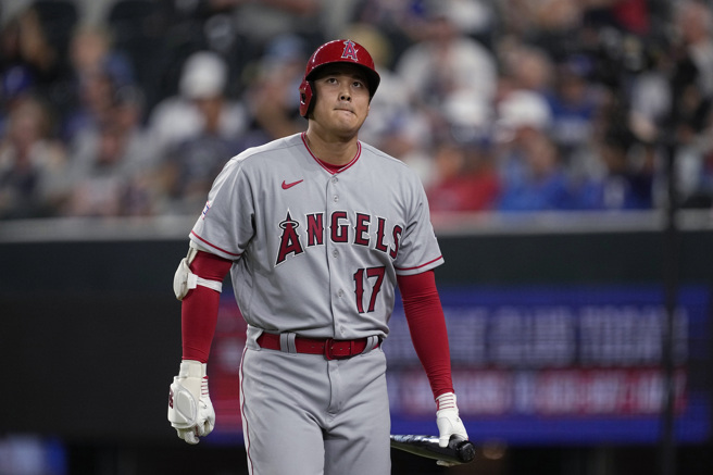 大谷翔平。（美聯社）