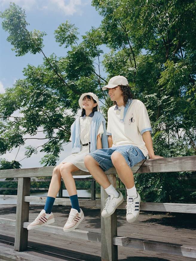 adidas Originals情人节系列甜蜜登场，女鞋推荐款SUPERSTAR，3890元。（adidas Originals提供／朱世凯台北传真）