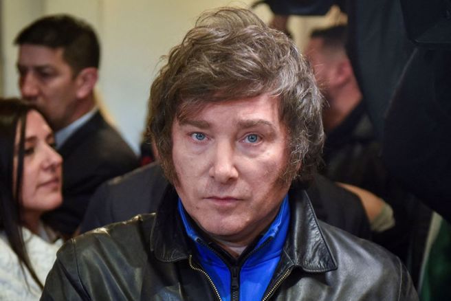 阿根廷舉辦總統初選，極右翼國會議員米雷伊以最高票勝出。（路透）