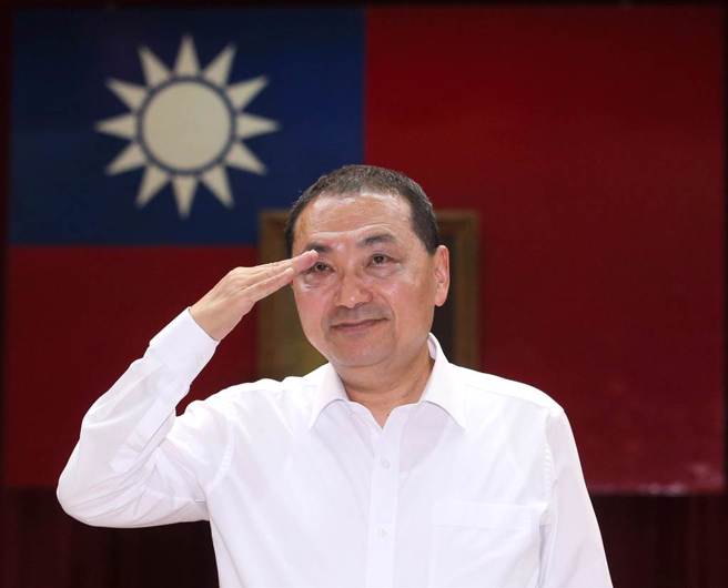 國民黨總統參選人侯友宜（資料照／黃世麒攝）