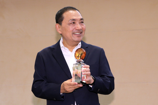 民進黨批新北國際交流成績墊底，對此，新北市政府回應該說法與事實不符，認為外交事務應是全國同心。新北市長侯友宜。（黃世麒攝）