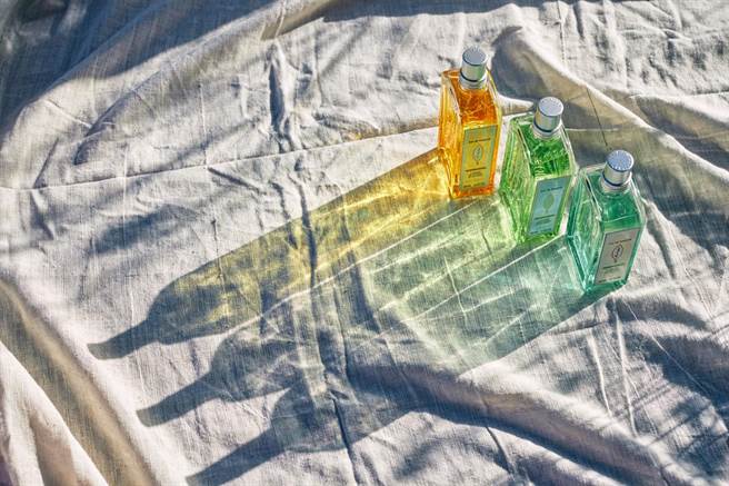 以马鞭草打造的L’OCCITANE马鞭草限量香氛系列。（欧舒丹提供／黄唯淯台北传真）