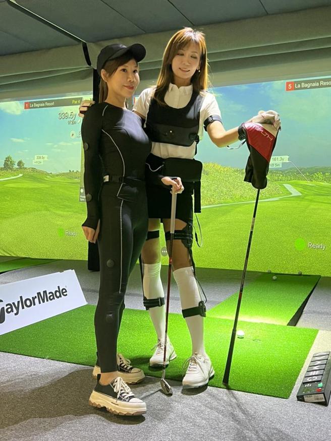 聚阳与晶翔机电共同打造台湾创新的全身动作捕捉体感服饰。（图／聚阳提供）