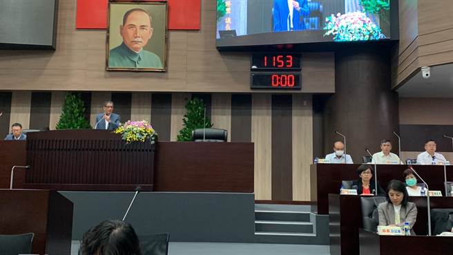 卡努颱风重创仁爱乡，灾后重建仍是南投县议会开会重点。（曾雪蒨摄）