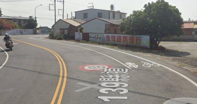 彰化139縣道行經山區，有許多彎路，不少機車族因為過彎時壓車造成傷亡。（圖／GOOGLE MAPS）