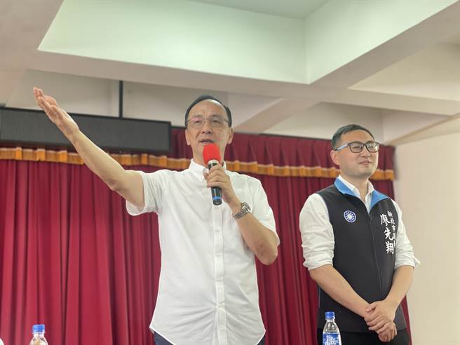 朱立伦表示，从来没有跟竞办不同调。(黄敬文摄)