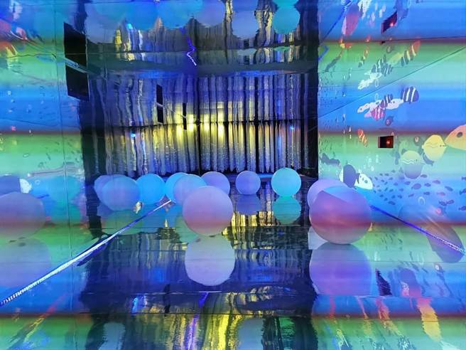 桃园市新屋环境教育园区内「绿色方舟」世客博卫星展区，馆内有多处拍照点别错过。（环保局提供／蔡明亘桃园传真）