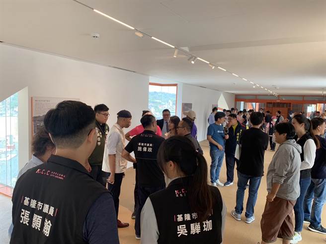 基隆塔內部將會有咖啡廳與策展空間。（徐佑昇攝）