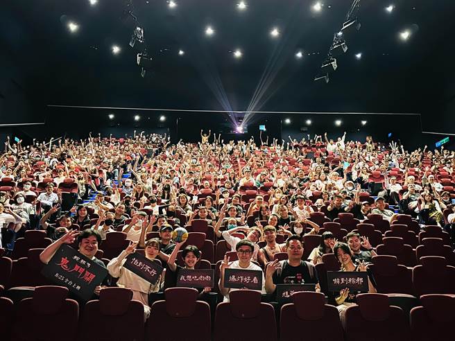 《粽邪3：鬼门开》试胆场吸引近700名观眾抢先目睹。（华影提供）