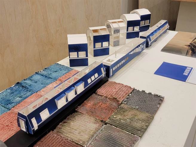 淡江大学建筑系学生黄正扬获第2届台东县建筑景观评图金质奖，作品《被裂解的[  ] - 蓝色的行李箱》。（读者提供／蔡旻妤台东传真）