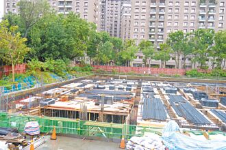 樹林長壽公園停車場 預計明年2月完工
