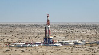 挺進地下萬米 新疆開鑽亞洲最深油氣井