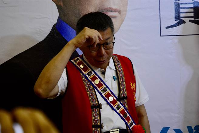 柯文哲對於是否接受邀約「喝咖啡」，本人今天在花蓮仍不談。（王志偉攝）