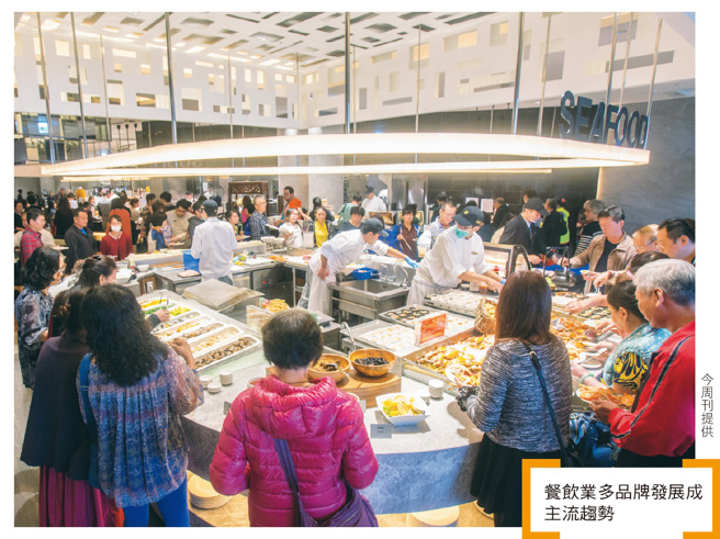餐饮业多品牌成显学。(图/先探投资周刊提供)