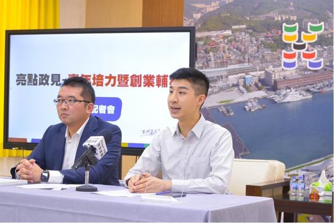 基隆市政府發言人余治明（右）回應，鄭文婷所提出的標案是飛灰標案，並非底渣。而目前底渣處理會持續與桃園市合作，從未造成垃圾大戰之隱患，均公開透明，可受公評。（本報資料照）