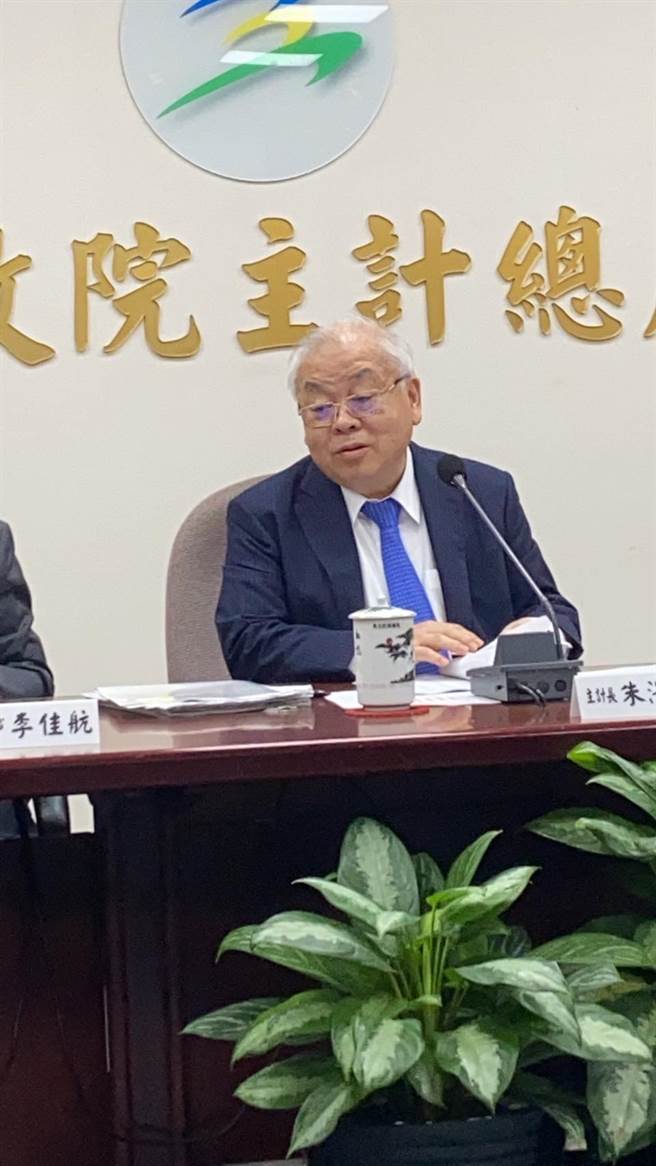 保2落空! 主计总处下修全年经济成长率1.61％。图为行政院主计长朱泽民。(洪凯音摄影／洪凯音台北传真)