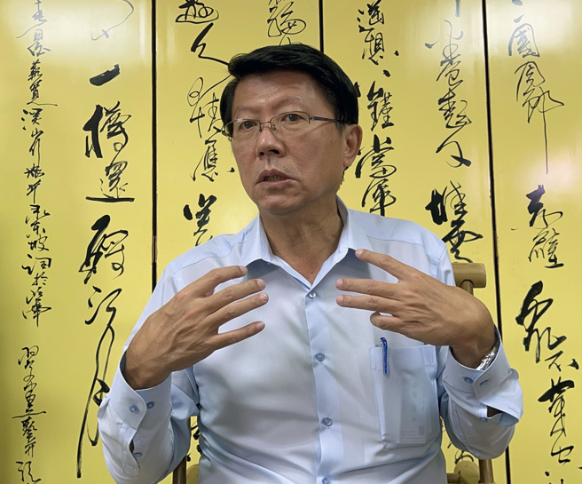 前台南市議員謝龍介。（資料照片）