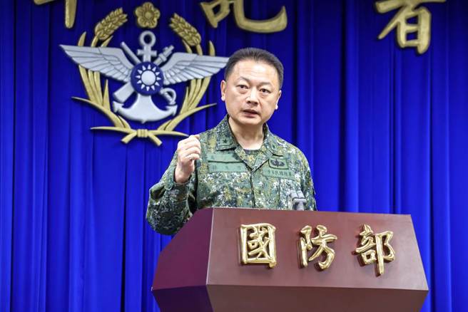 国防部发言人孙立方少将。（国防部提供）