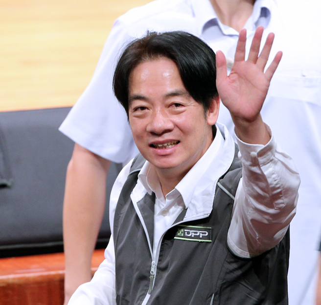 民进党总统参选人赖清德将出席「还路于民」大游行。（资料照，黄世麒摄）