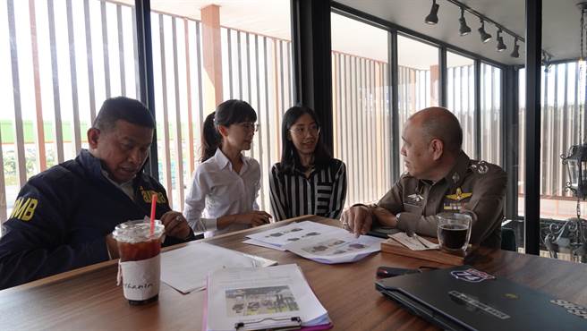 刑事局驻泰联络官与泰警合作，破获6台嫌企图走私毒品回台。（翻摄照片／林郁平台北传真）