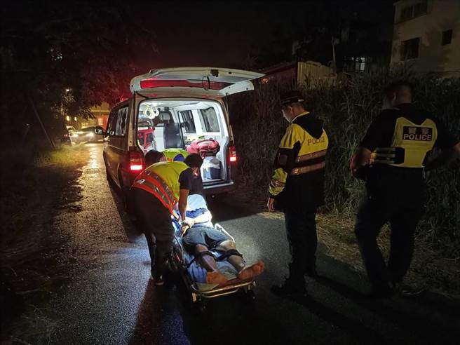 金门塔后地区昨（19）日晚间发生一起民眾落井意外。（民眾提供）