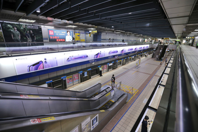 板南线忠孝復兴站。（资料照片/黄世麒摄）