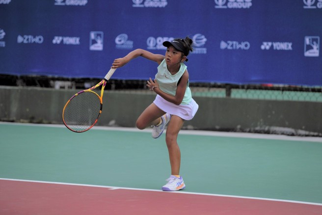 「幸运输家」林霈妮获得胜利重返赛场。（海硕整合行销提供）