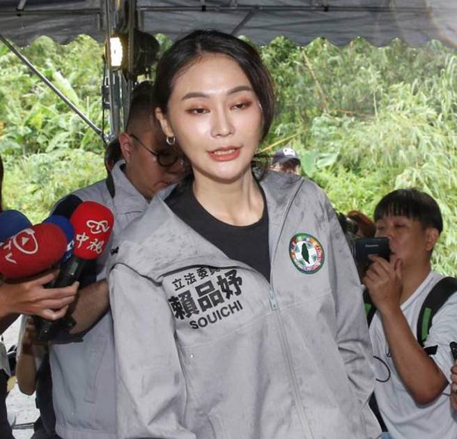 民进党立委赖品妤。（王扬杰摄）