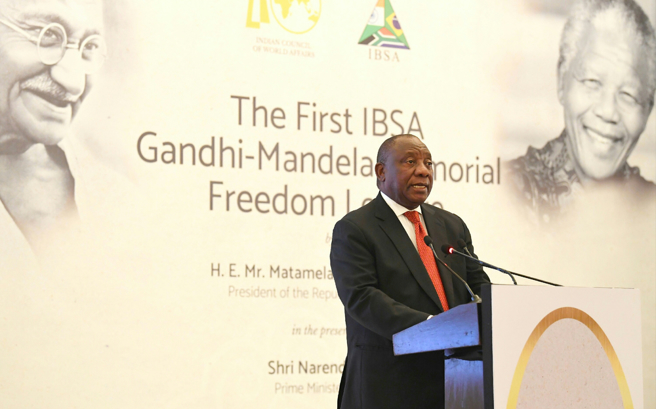 主辦金磚峰會 南非總統：不會被迫在強權間選邊。(資料照/達志影像)