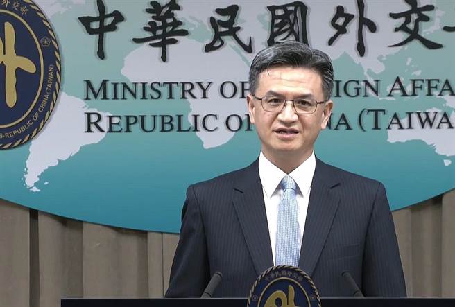 外交部发言人刘永健。（资料照片）