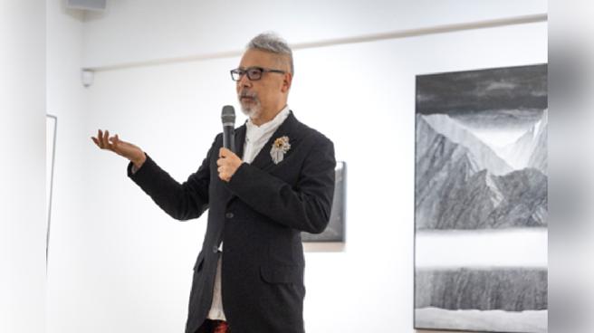 博上廣告公司董事長許益謙致詞。（圖片來源：寶吉祥集團提供）