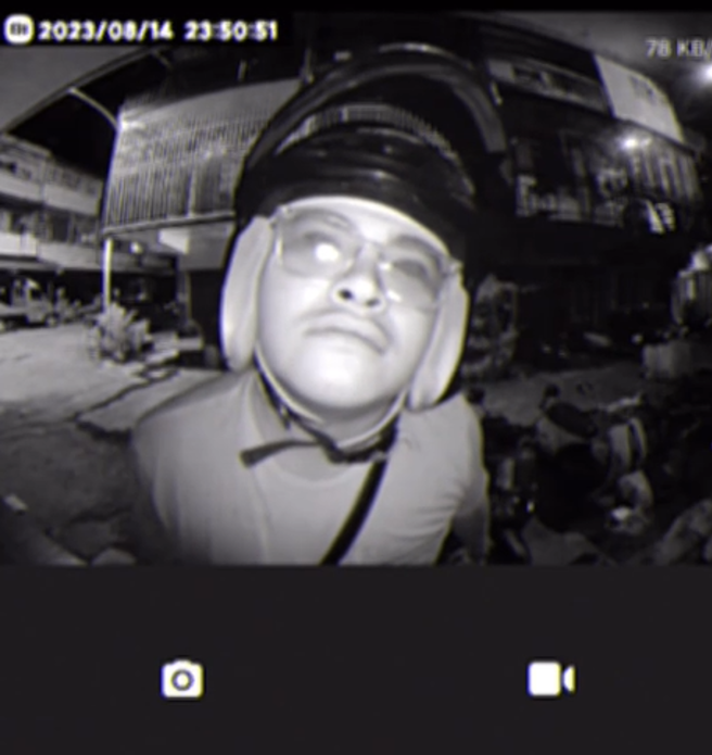 民眾一看吓惨了！男子惨被锁门外，竟出恐怖奇招喊开门。（照片 / TikTok：jiazhe.0222提供）