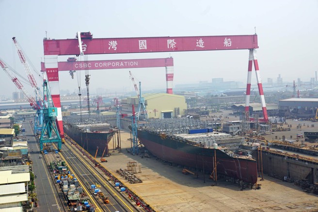 台船。（示意图）