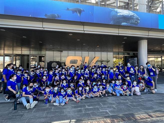 海科館先前舉辦的團體參訪活動，推動環境教育與資源永續。（國立海洋科技博物館提供／徐佑昇基隆傳真）