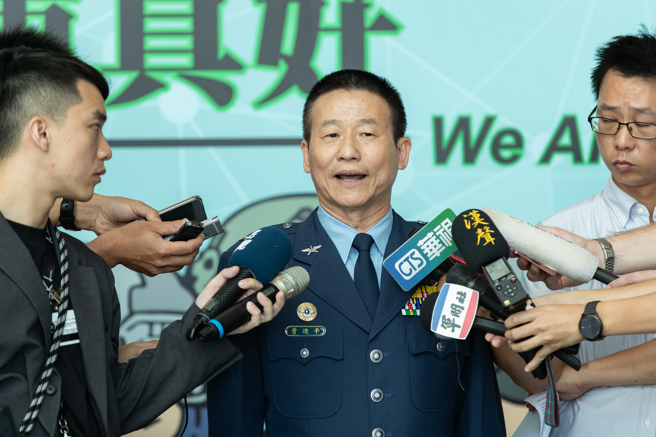 空軍司令部參謀長曹進平中將。(國防部提供)