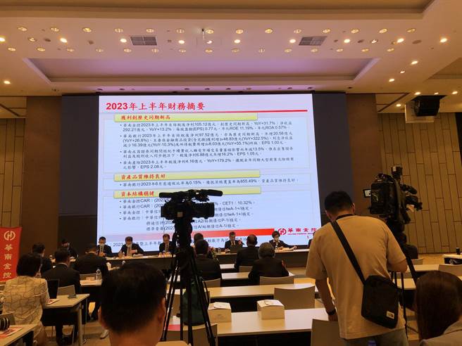 华南金上半年法说会(图／吴静君摄)