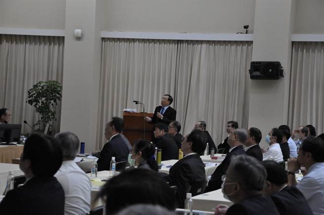 最高检察署22日于警政署召开「检警调廉移高层首长选举查察座谈会」(最高检提供)