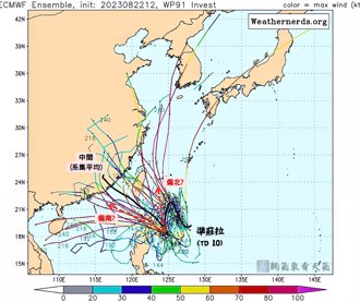 準颱風「蘇拉」周六生成 專家揭2路線！恐直撲台灣