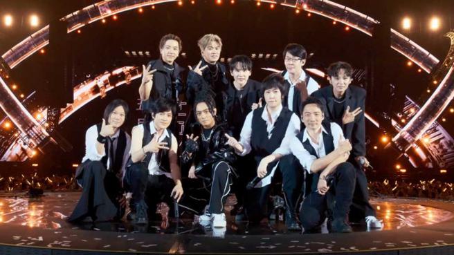 Energy今年4月，5位原始成员全员到齐，在五月天高雄演唱会上担任演出嘉宾。（图／相信音乐提供）