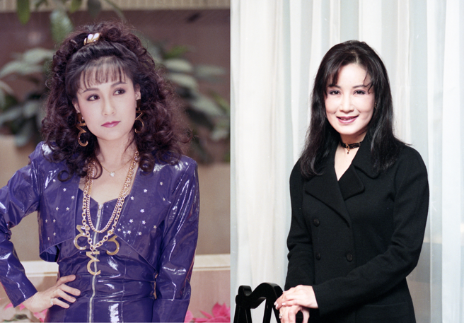 宋冈陵为80年代台湾电视圈当红女星。（图／中时资料照）