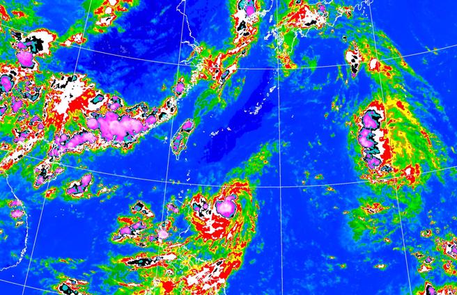 气象局指出，今（23）日下午太平洋上又有热带性低气压生成。（气象局）