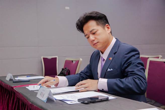 民眾党团立法院总召邱臣远。（邱臣远提供／杨亚璇台北传真）