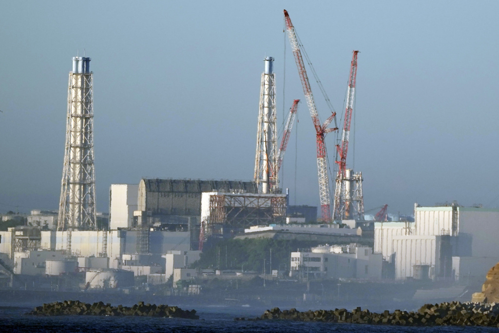 福島第一核電廠。（美聯社）
