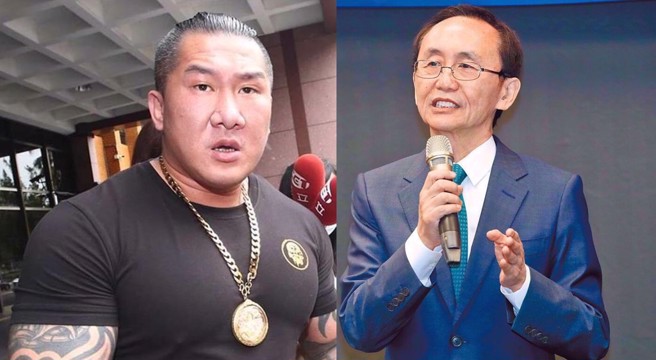 「館長」陳之漢近日為了民調準確度一事，與《美麗島電子報》董事長吳子嘉互槓。（中時資料照合成）