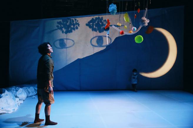 2023正港雄有戲節目-両両製造聚團《一字一世界》 劇照。（圖片來源：劇照攝影 張芮瑄）