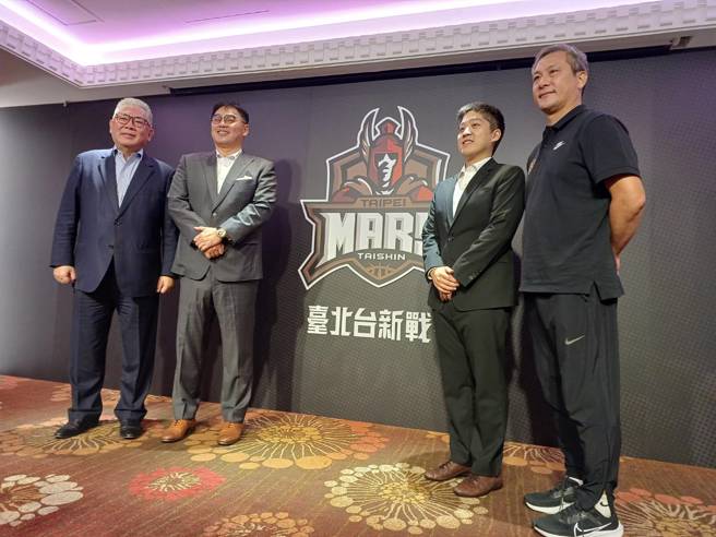 台北台新战神正式公开。（陈筱琳摄）