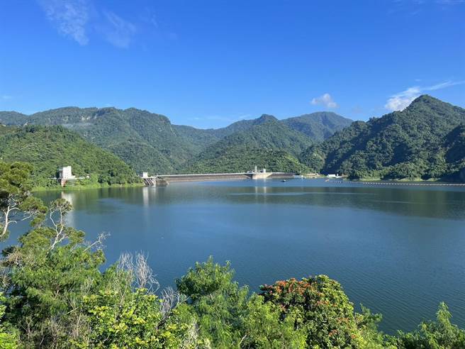 曾文水库已达7成满，嘉南平原年底1期稻作乐观。（南区水资源局提供／程炳璋台南传真）