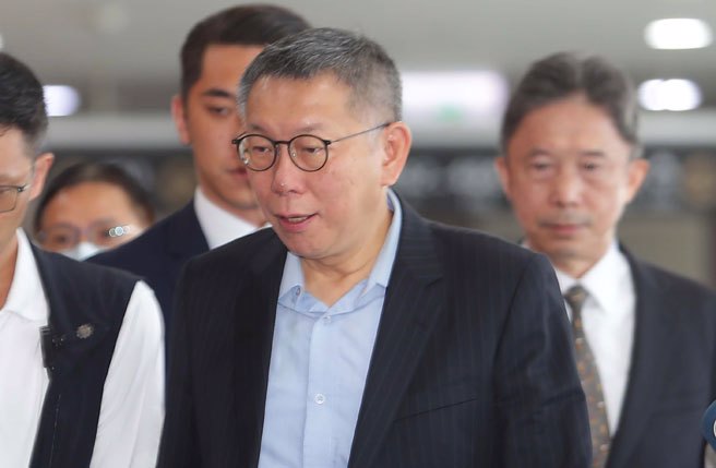 民眾黨主席柯文哲。（資料照片/季志翔攝）