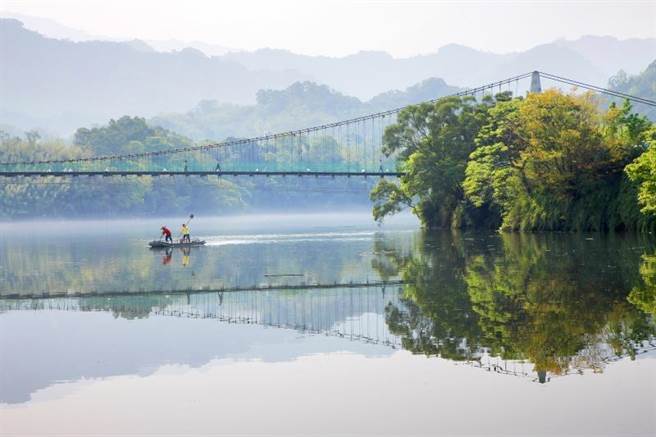 苗栗县政府近年推动明德水库老景点活化与转型，打造「水漾明湖」品牌。（苗栗县政府提供／李京升苗栗传真）